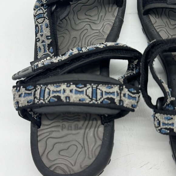Teva Womens Sport Sandals Size 9 Black Aztec Slingback Outdoor Casual Comfort - Picture 5 of 16